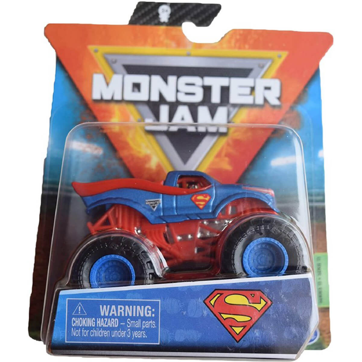 Monster Jam True Metal Superman 1:64 Scale Vehicle