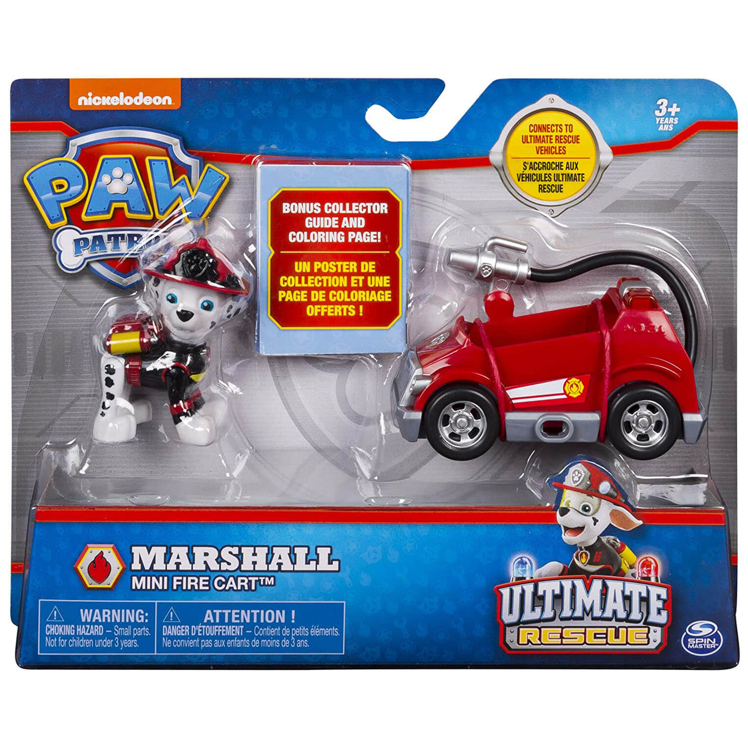 Nickelodeon PAW Patrol Ultimate Rescue Marshall Mini Fire Cart