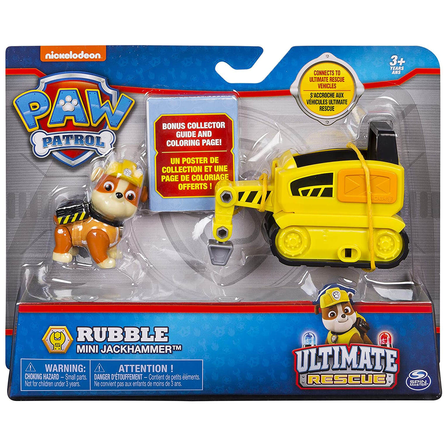 Nickelodeon PAW Patrol Ultimate Rescue Rubble Mini Jackhammer