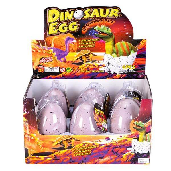 Toy Network Dinosaur Egg Growing Pet