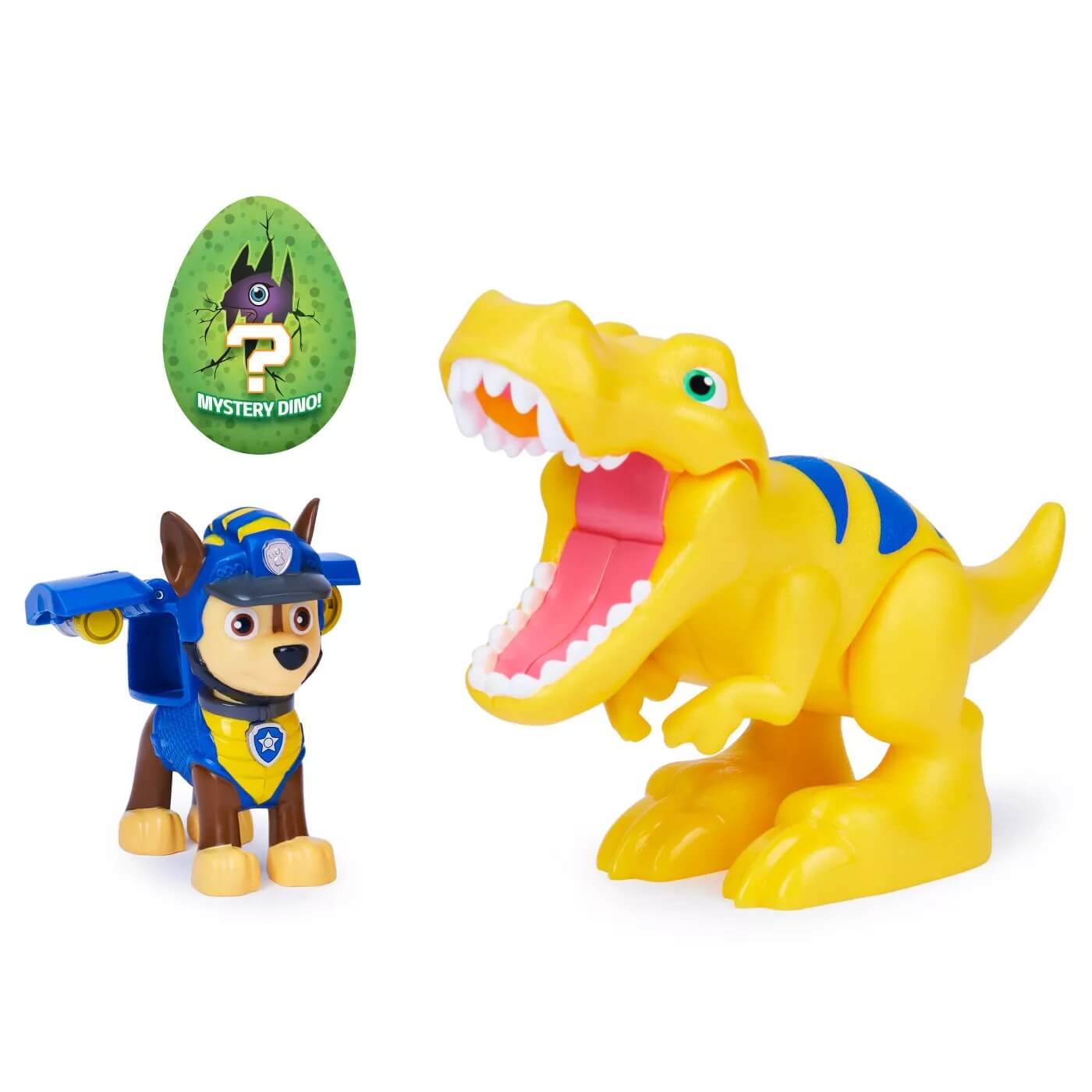 PAW Patrol Dino Rescue Chase and Tyannosaurus Rex with Mystery Dino