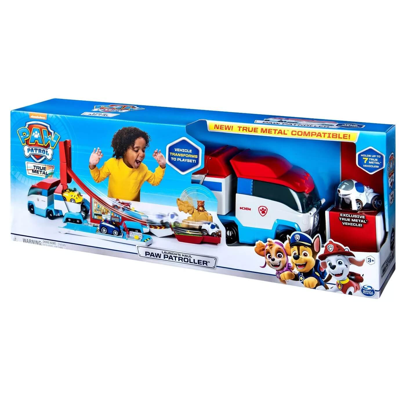 PAW Patrol True Metal Launch'n Haul Paw Patroller