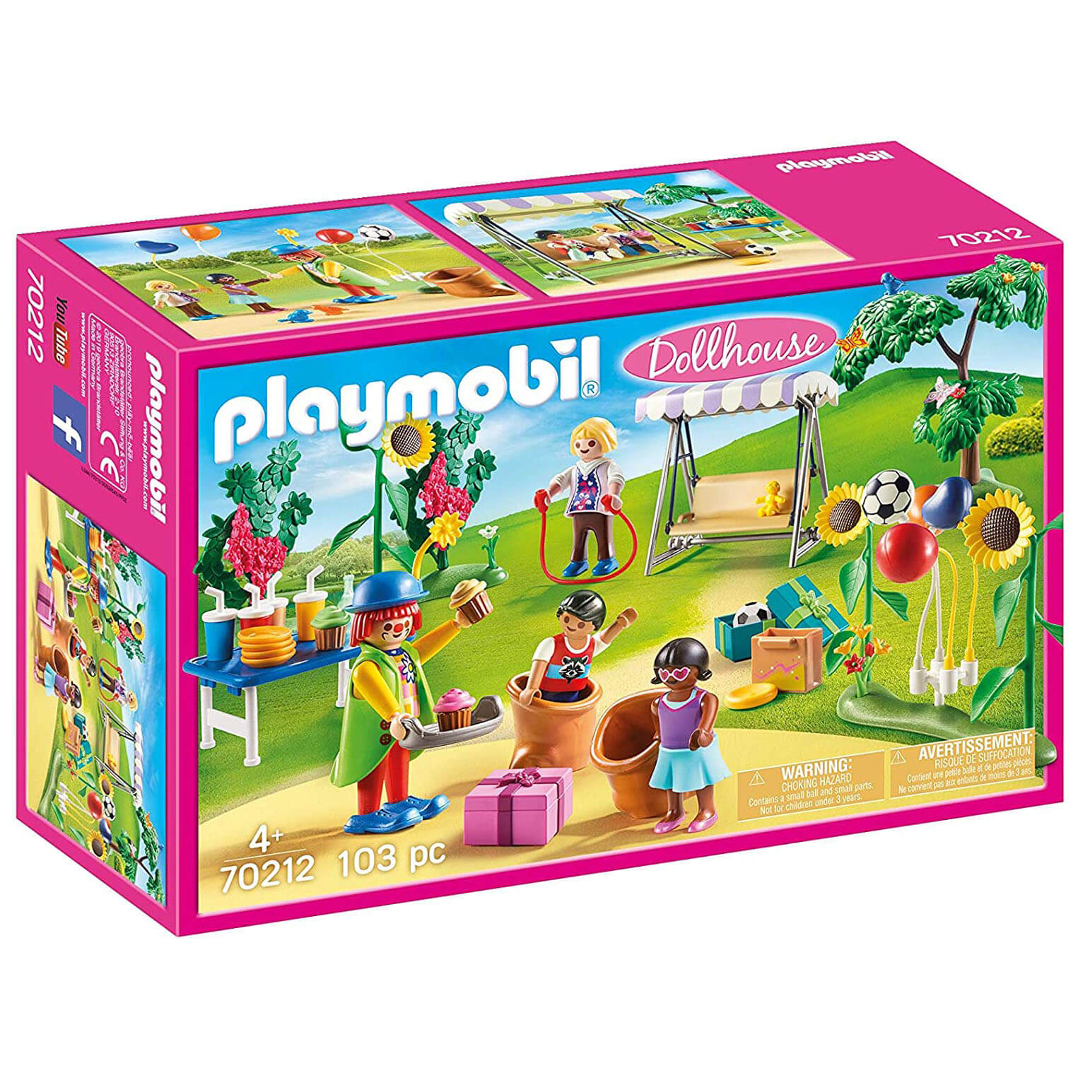 PLAYMOBIL Dollhouse Children's Birthday Party (70212)