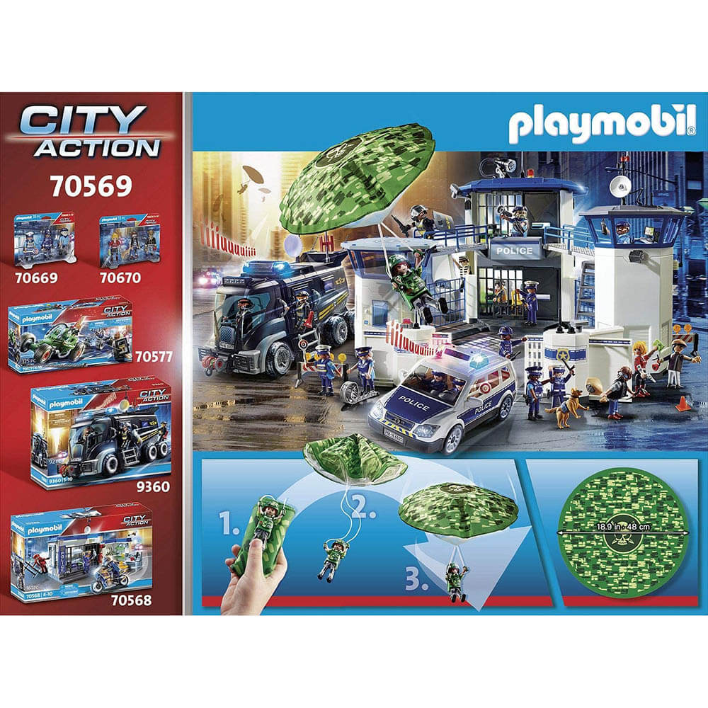 PLAYMOBIL Police Parachute Search (70569)