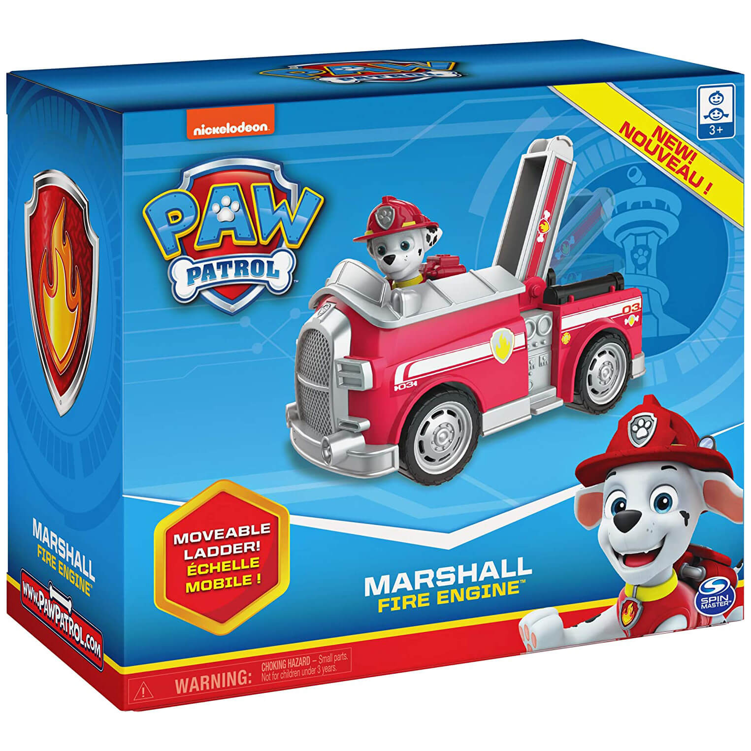 Paw Patrol Marshall's Fire Engine Boxed Set
