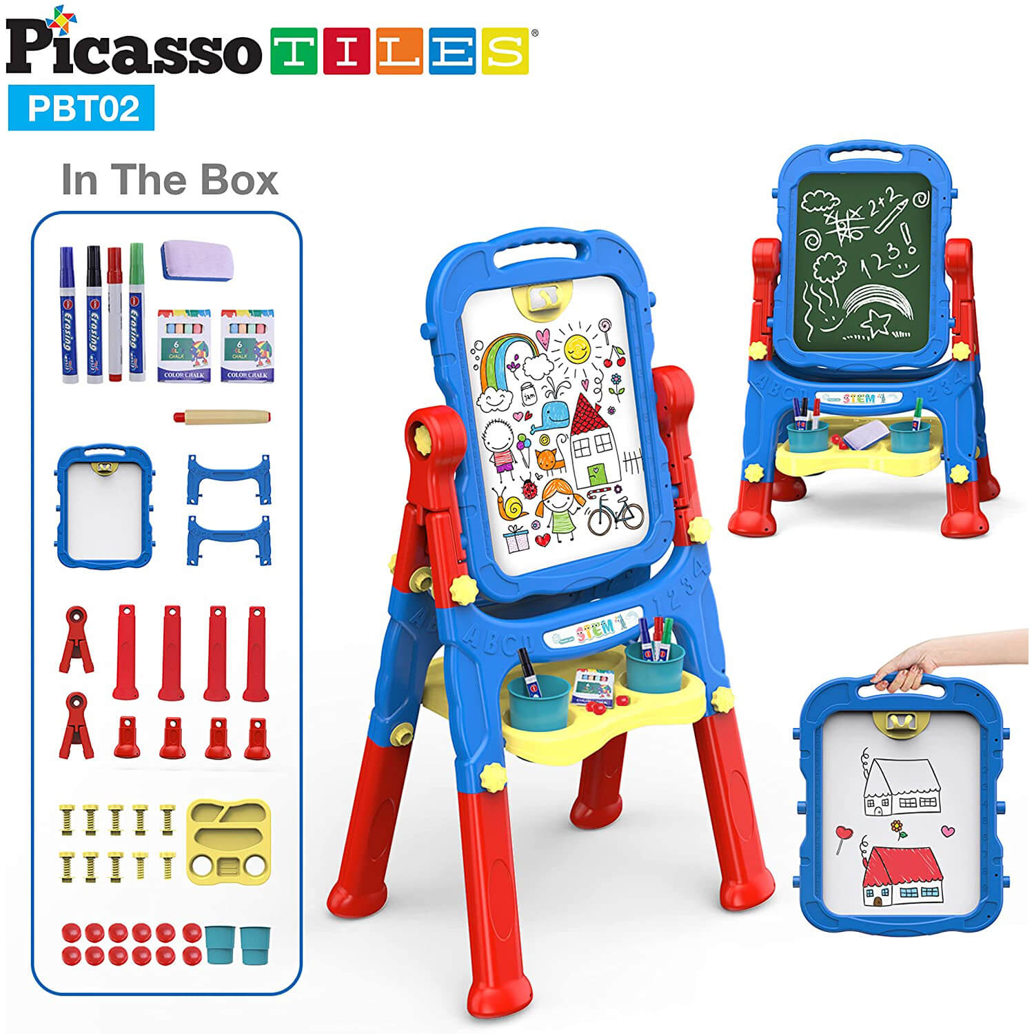 PicassoTiles All-In-One Art Easel