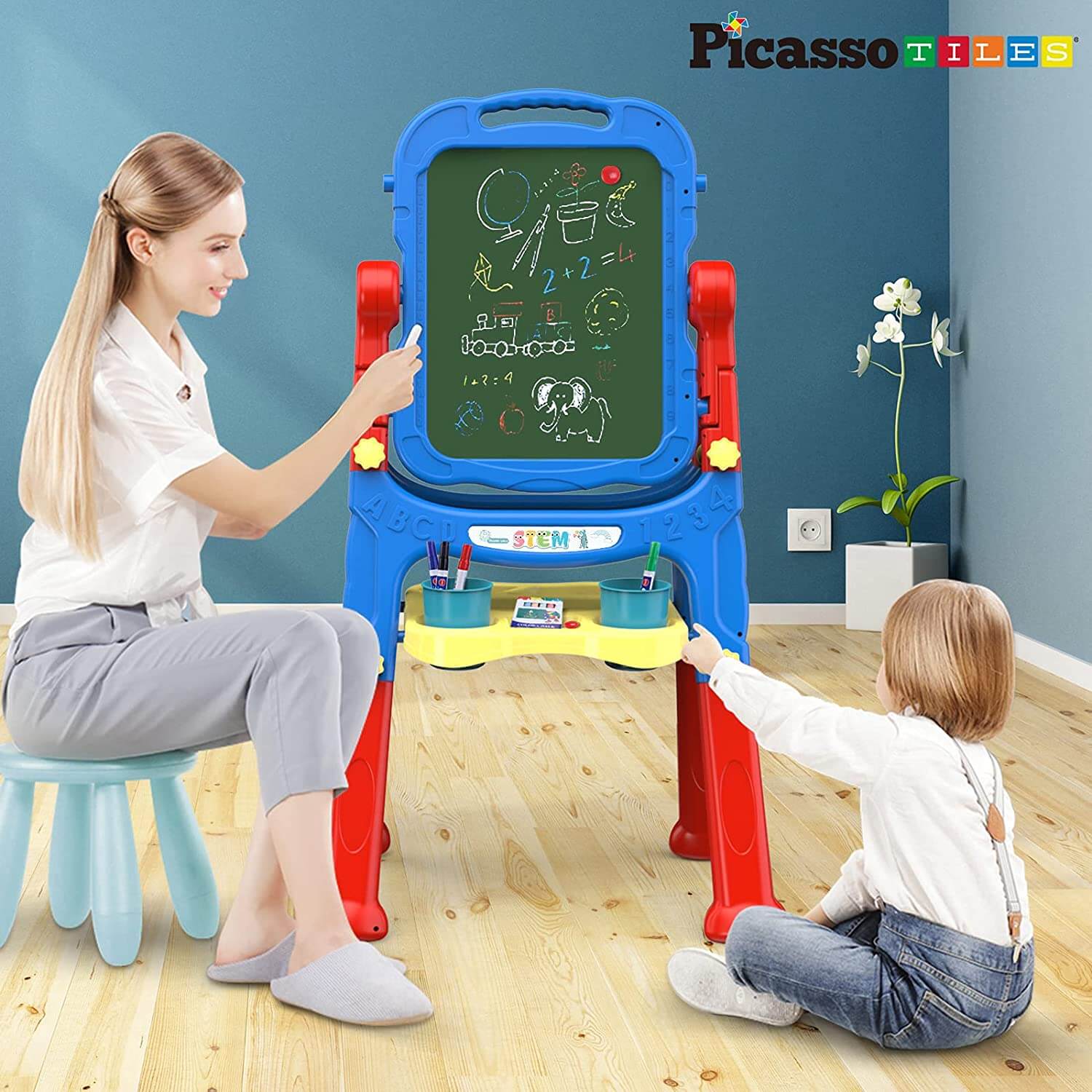 PicassoTiles All-In-One Art Easel