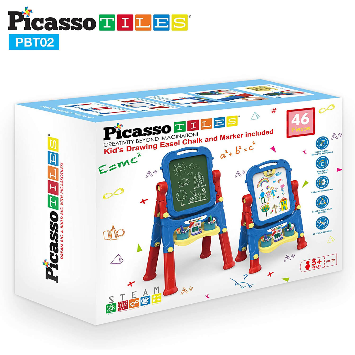 PicassoTiles All-In-One Art Easel