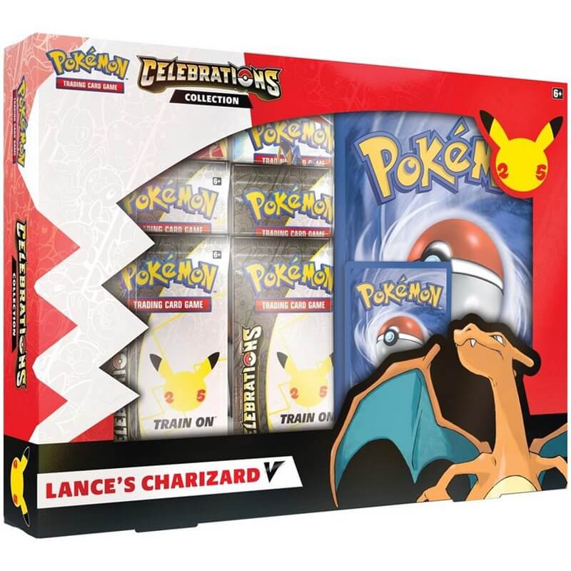 Pokemon TCG Celebrations Collection Lance’s Charizard V