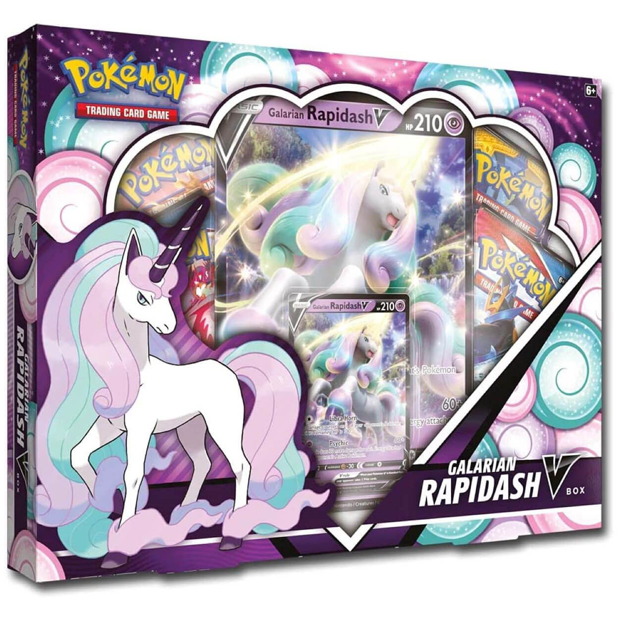 Pokemon TCG Galarian Rapidash V Box