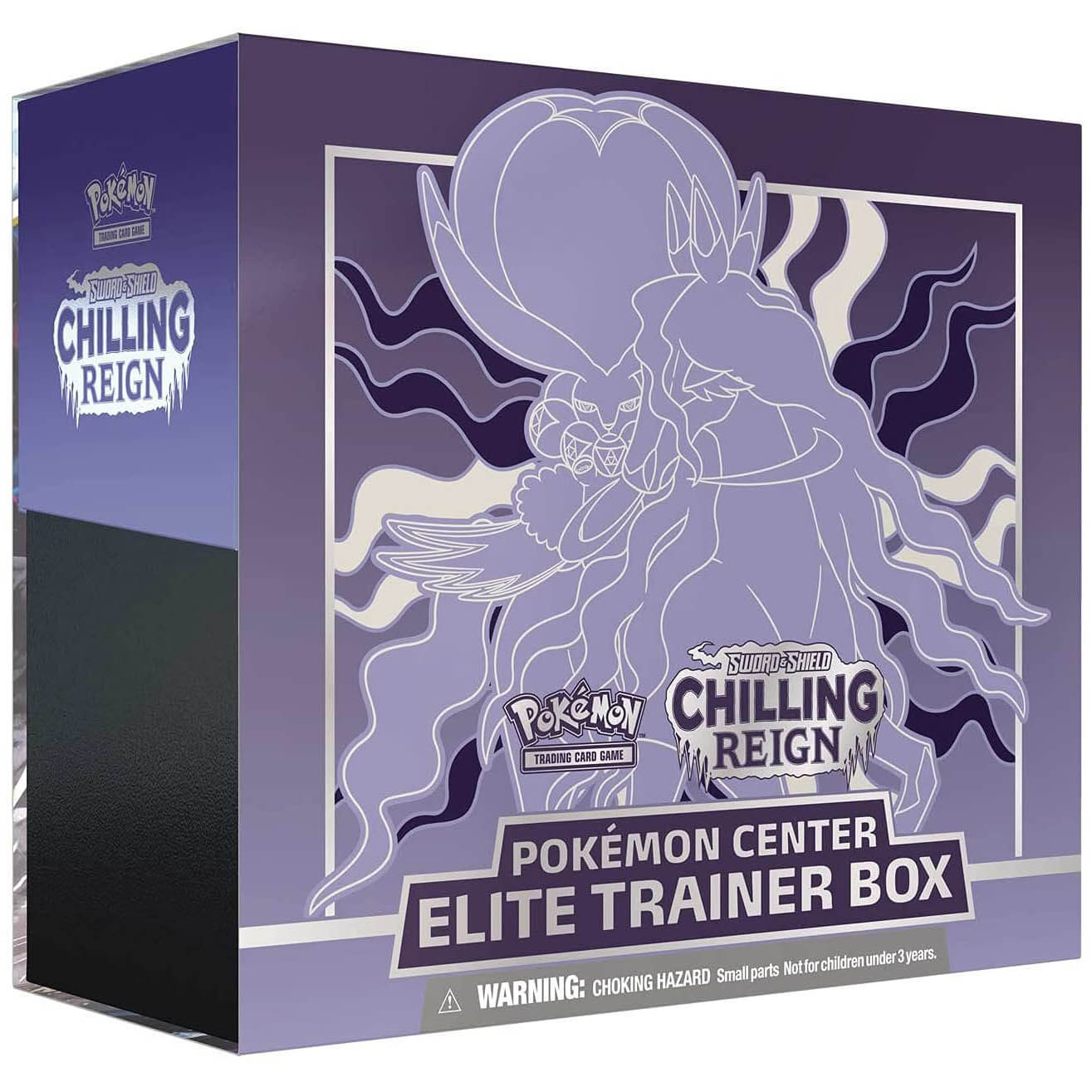 Pokemon TCG Sword & Shield Chilling Reign Shadow Rider Calyrex Elite Trainer Box