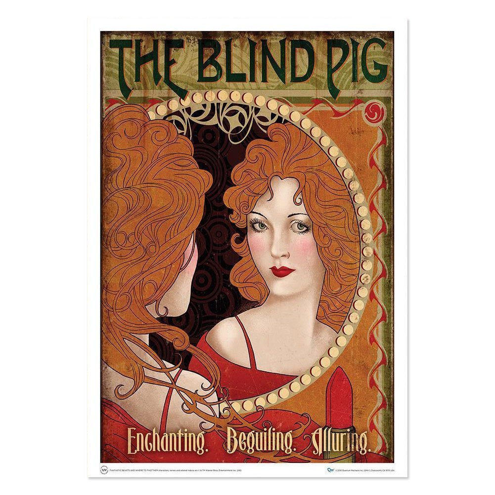 QMx Fantastic Beasts & Where to Find Them Blind Pig Art Print 18