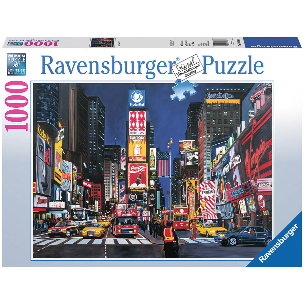 Ravensburger Times Square, NYC  1000 Piece Jigsaw Puzzle