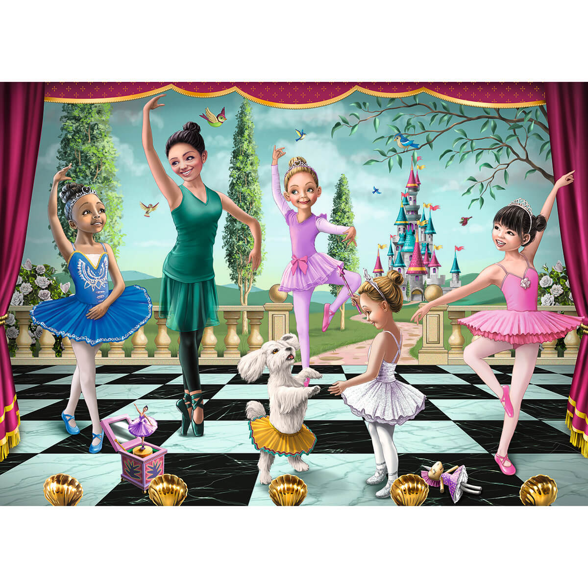 Ravensburger Ballet Rehearsal 60 Piece Puzzle