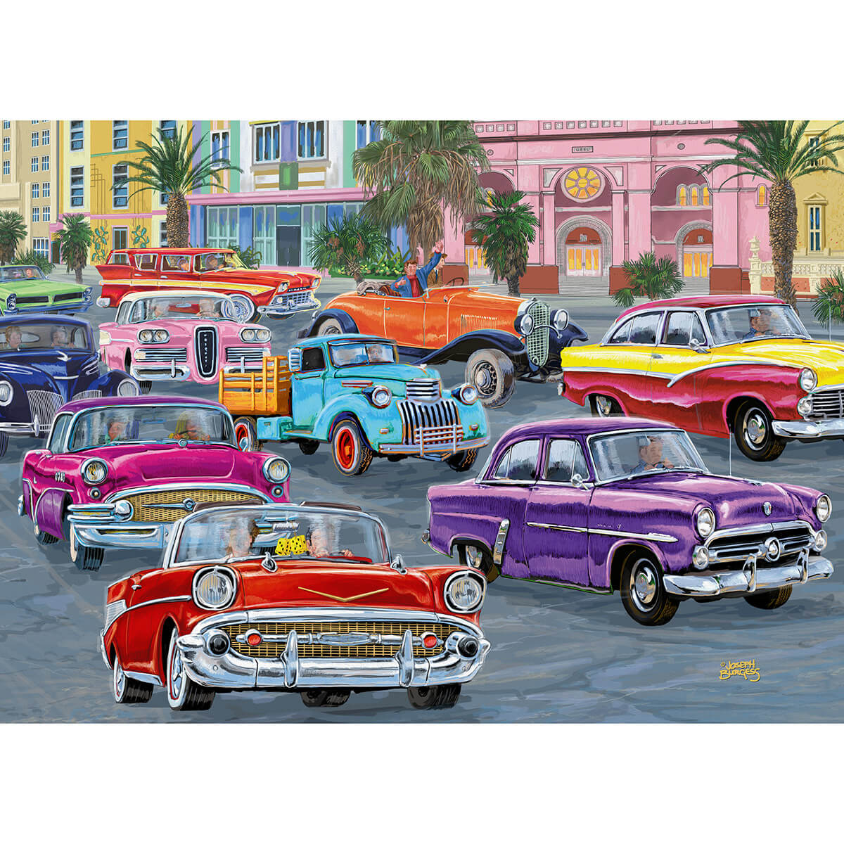 Ravensburger Cruisin' 500 Piece Large Format Puzzle