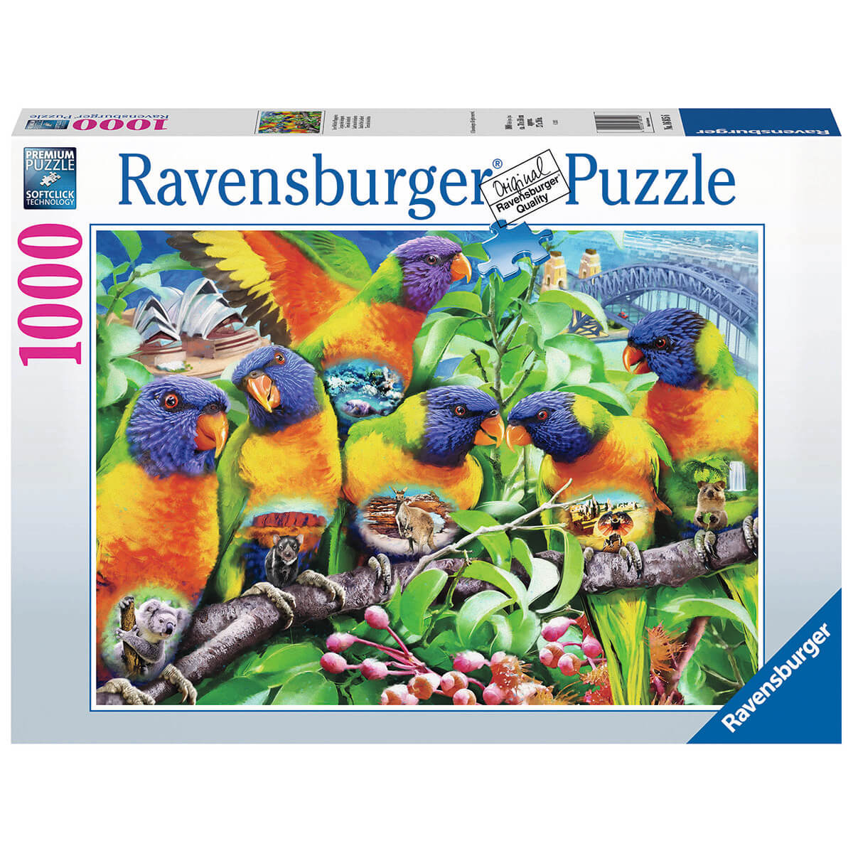 Ravensburger Land of the Lorikeet 1000 Piece Puzzle
