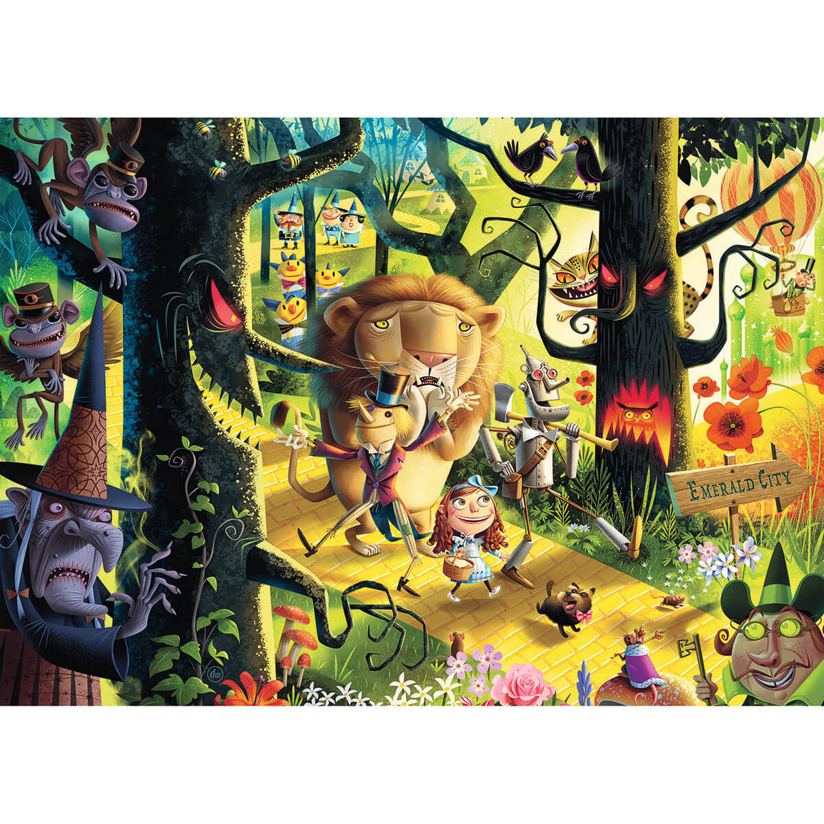 Ravensburger Lions, Tigers & Bears, Oh My! 1000 Piece Puzzle
