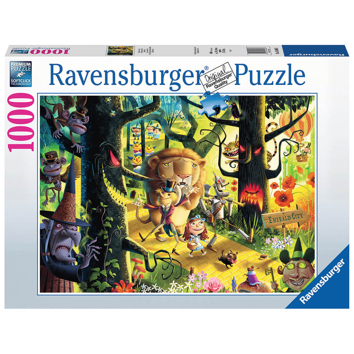 Ravensburger Lions, Tigers & Bears, Oh My! 1000 Piece Puzzle