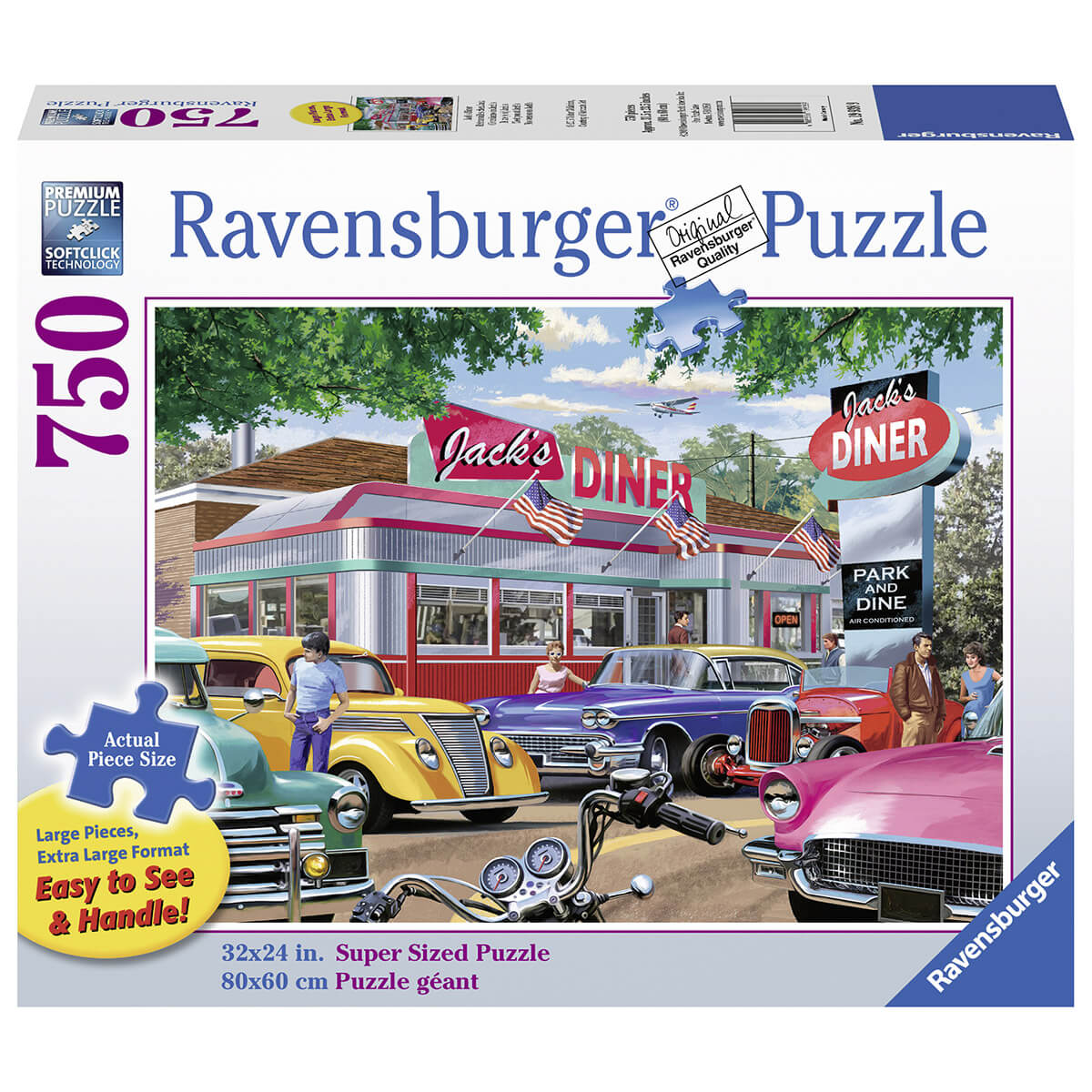 Ravensburger Meet you at Jack's 750 Piece Large Format Puzzle