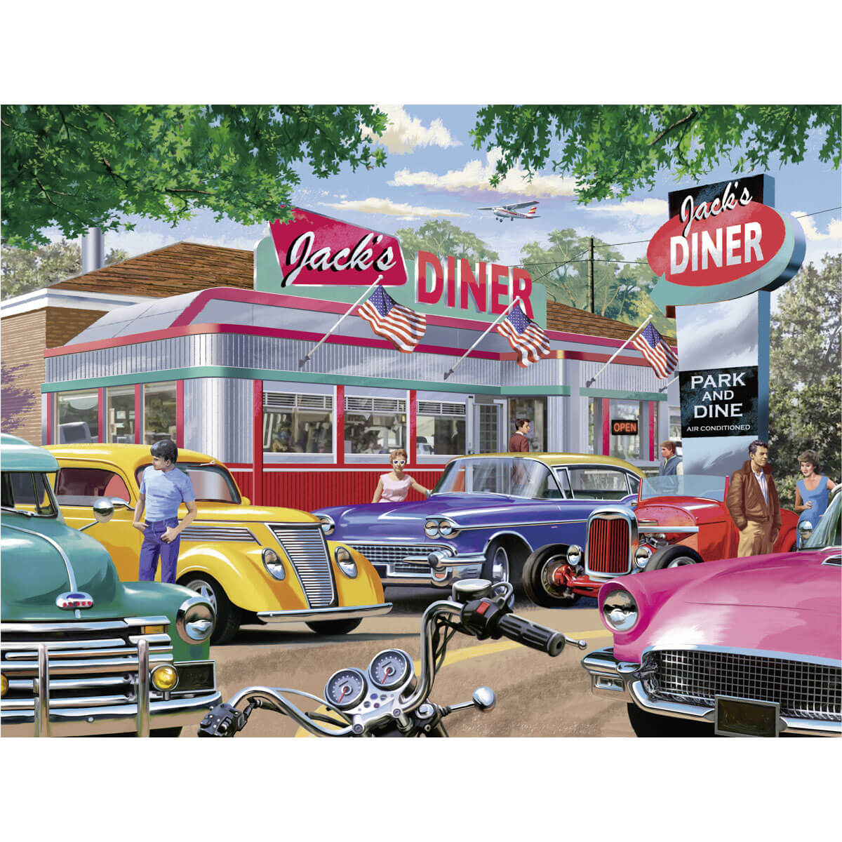 Ravensburger Meet you at Jack's 750 Piece Large Format Puzzle