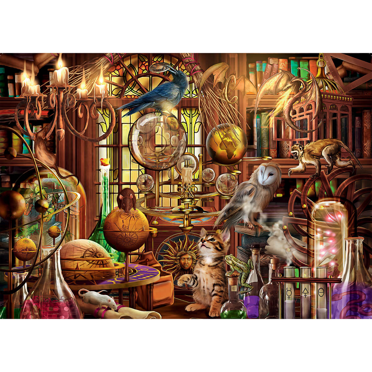 Ravensburger Merlin's Laboratory 1000-Piece Puzzle