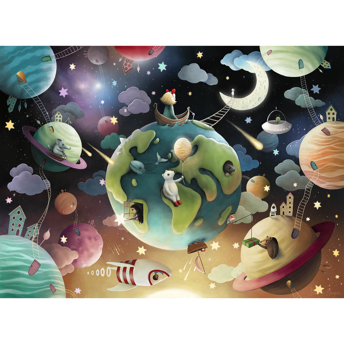Ravensburger Planet Playground 100 Piece Puzzle
