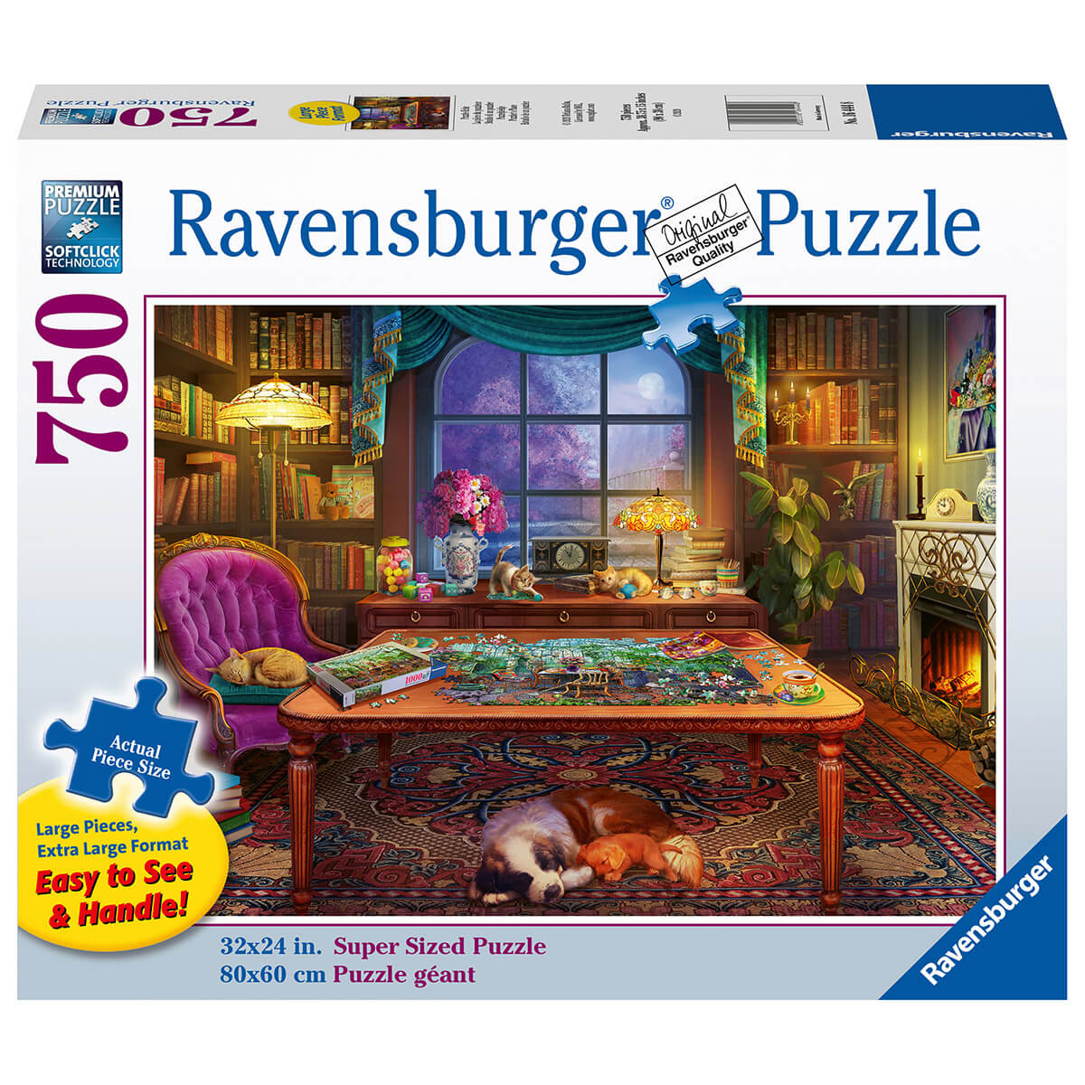 Ravensburger Puzzler's Place 750 Piece Large Format  Puzzle