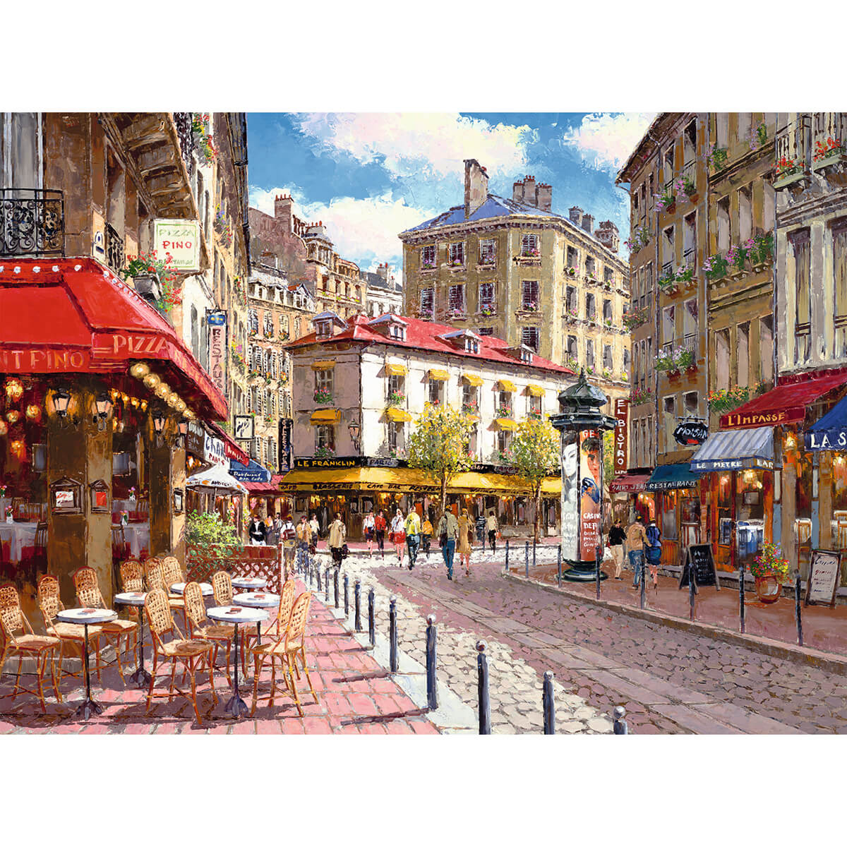 Ravensburger Quaint Shops 500 Piece Puzzle