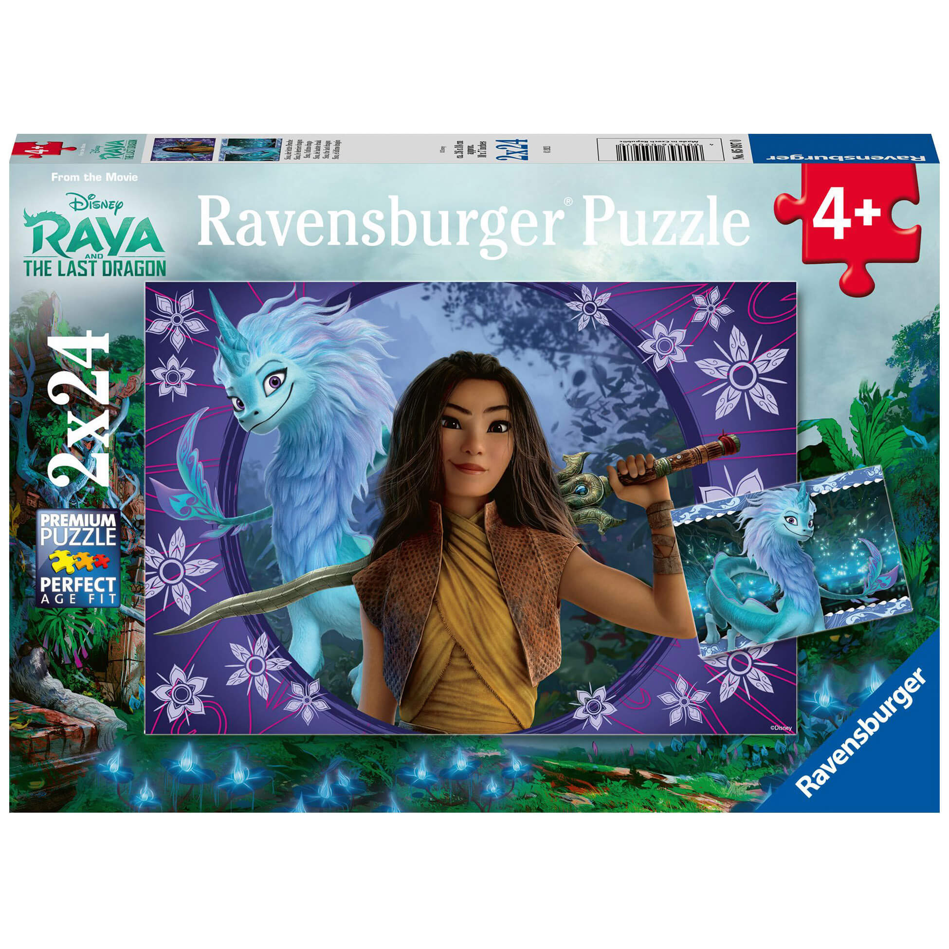 Ravensburger Raya and the Last Dragon 2 x 24 Piece Puzzle