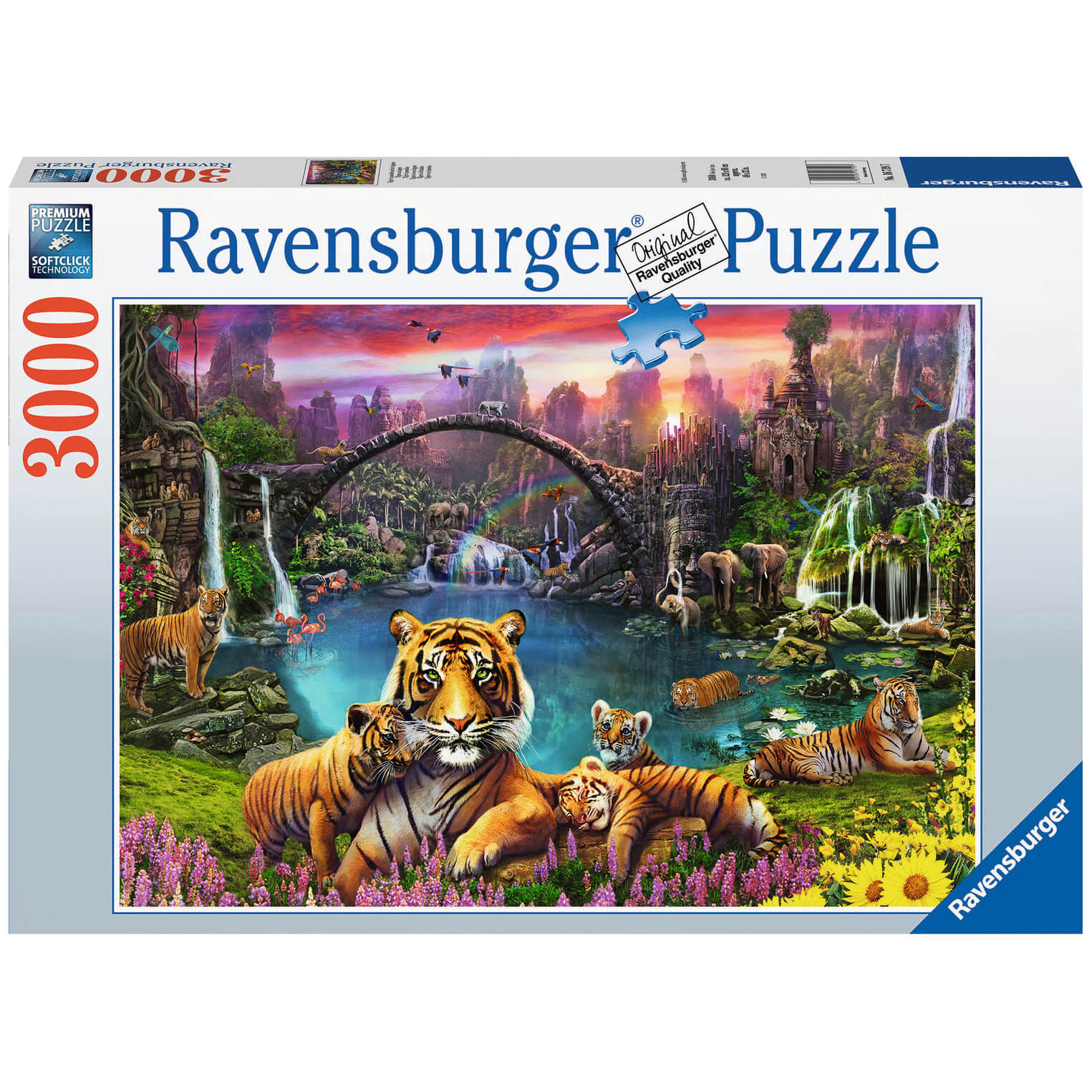 Ravensburger Tigers in Paradise 3000 Piece Puzzle