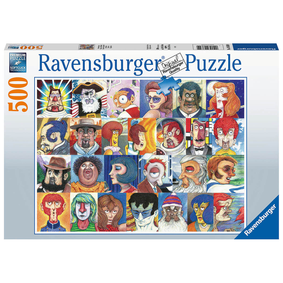Ravensburger Typefaces 500 Piece Puzzle