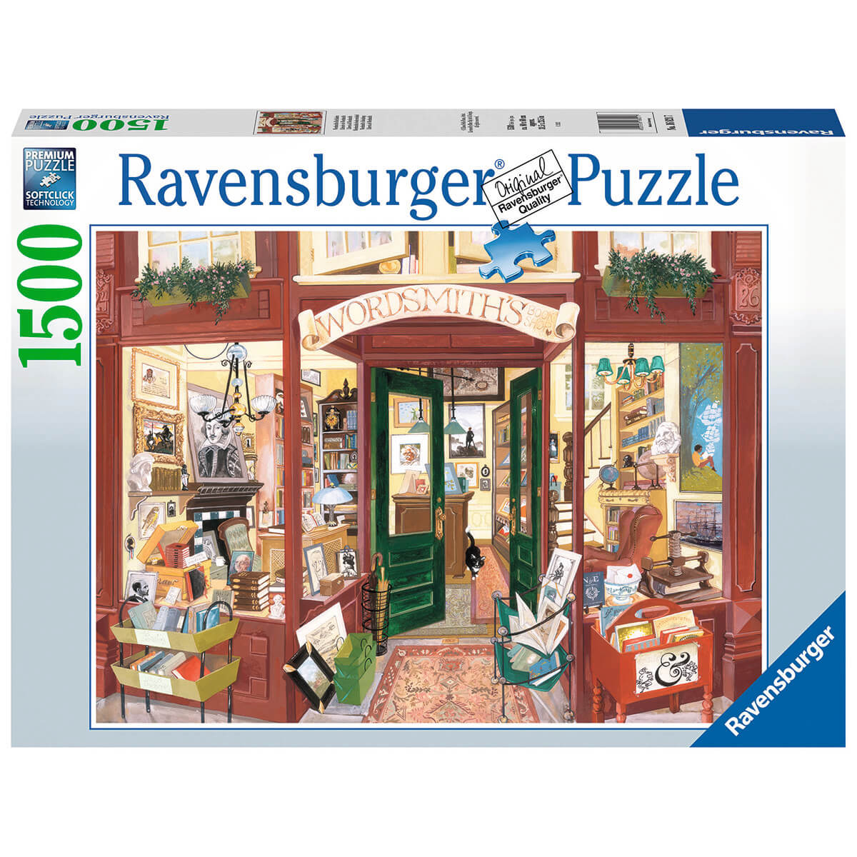 Ravensburger Wordsmith's Bookshop 1500 Piece Puzzle