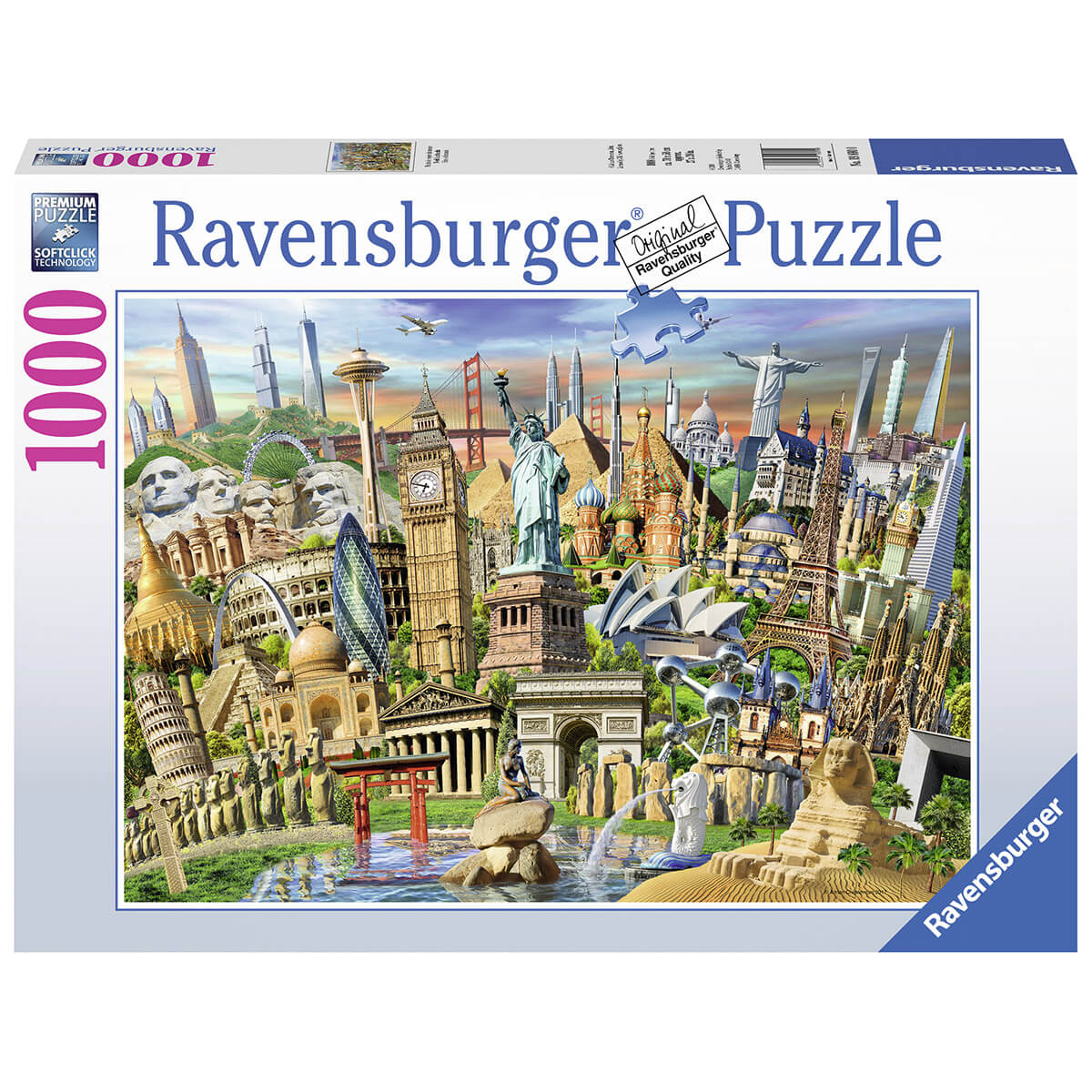Ravensburger World Landmarks  1000 Piece Puzzle