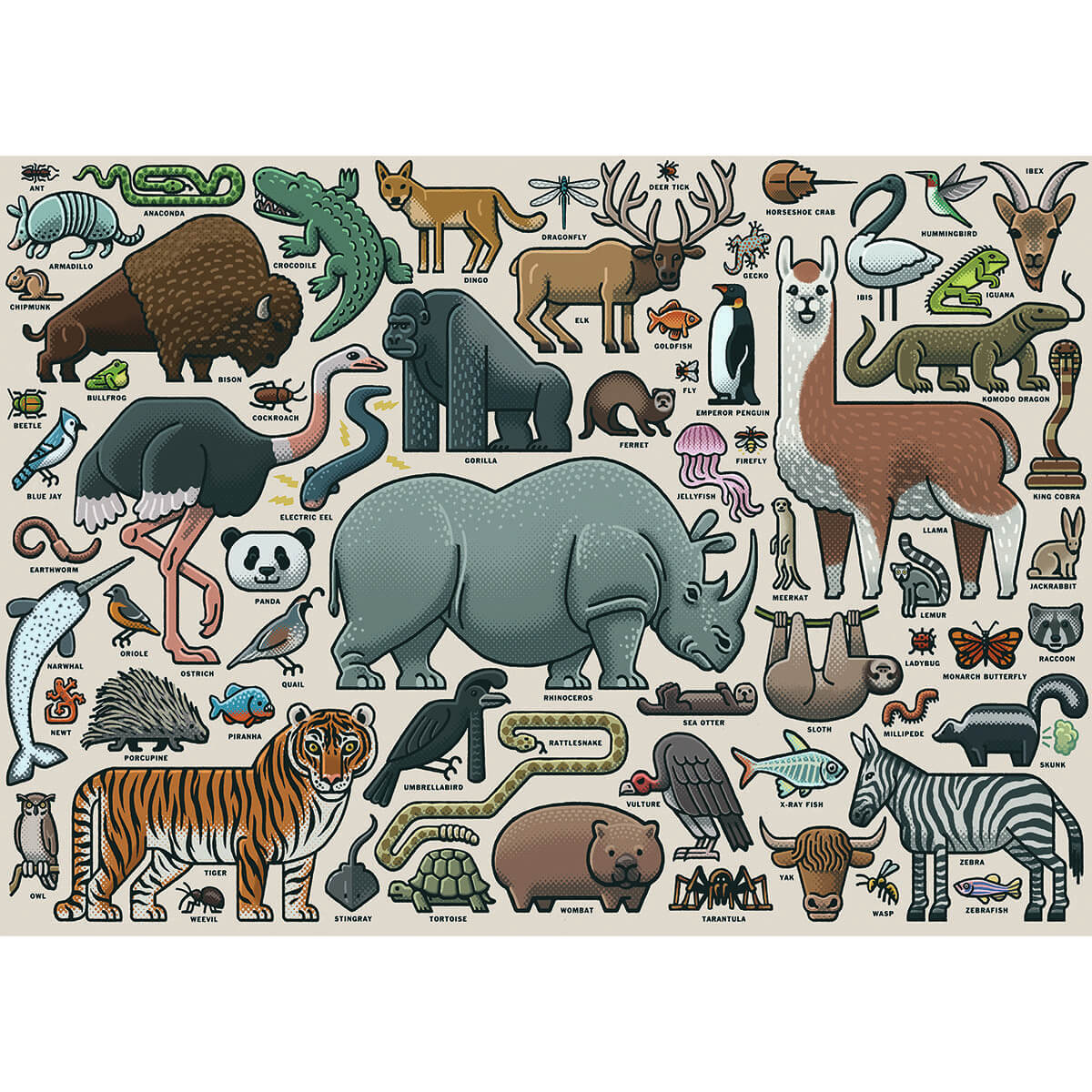 Ravensburger You Wild Animal 1000 Piece Puzzle