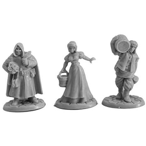 Reaper Bones Dark Heaven Townsfolk III Miniature