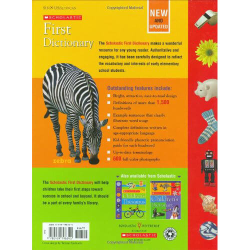 Scholastic First Dictionary (Paperback)