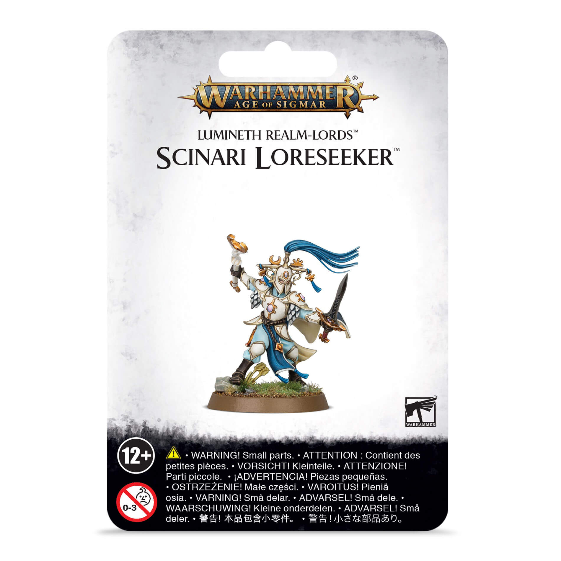 Warhammer Age of Sigmar Lumineth Realm-Lords Scinari Loreseeker Miniature