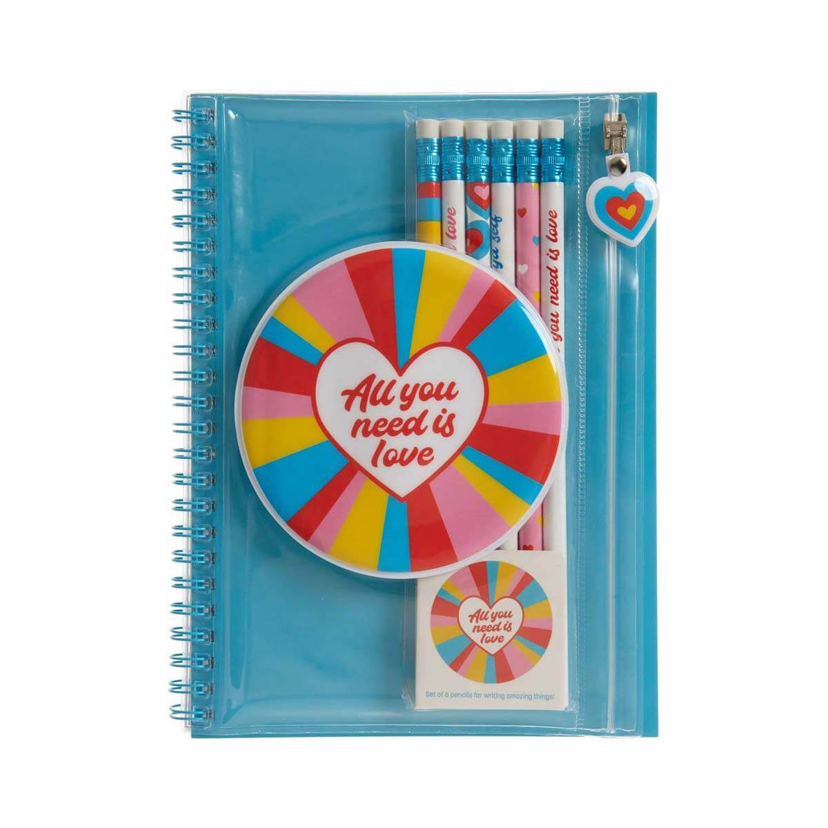 Snifty All You Need is Love Pencil Pounch Journal