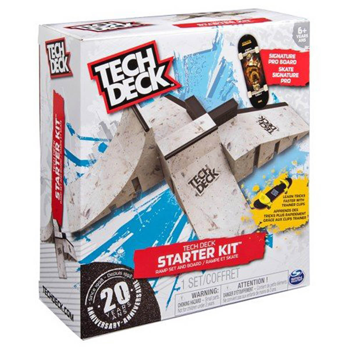 Tech Deck 20 Years Ramp Set and Board