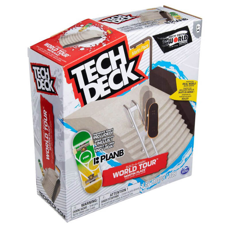 Tech Deck Build-A-Park World Tour Martin Place
