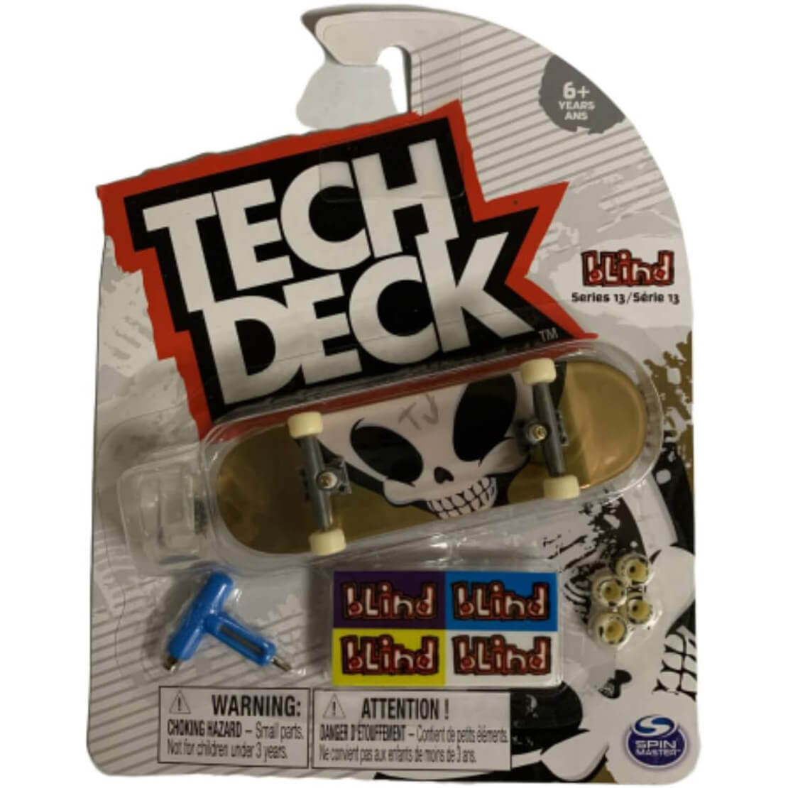 Tech Deck Flip Blind Skull Ultra Rare Fingerboard