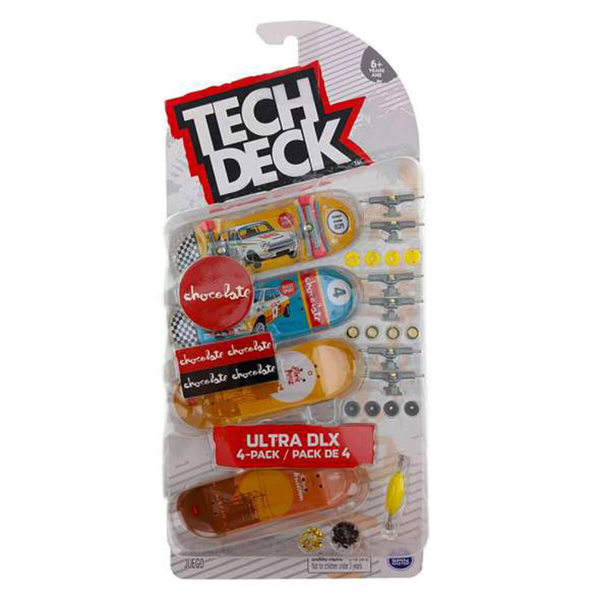 Tech Deck Ultra DLX 4-Pack Chocolate Fingerboard