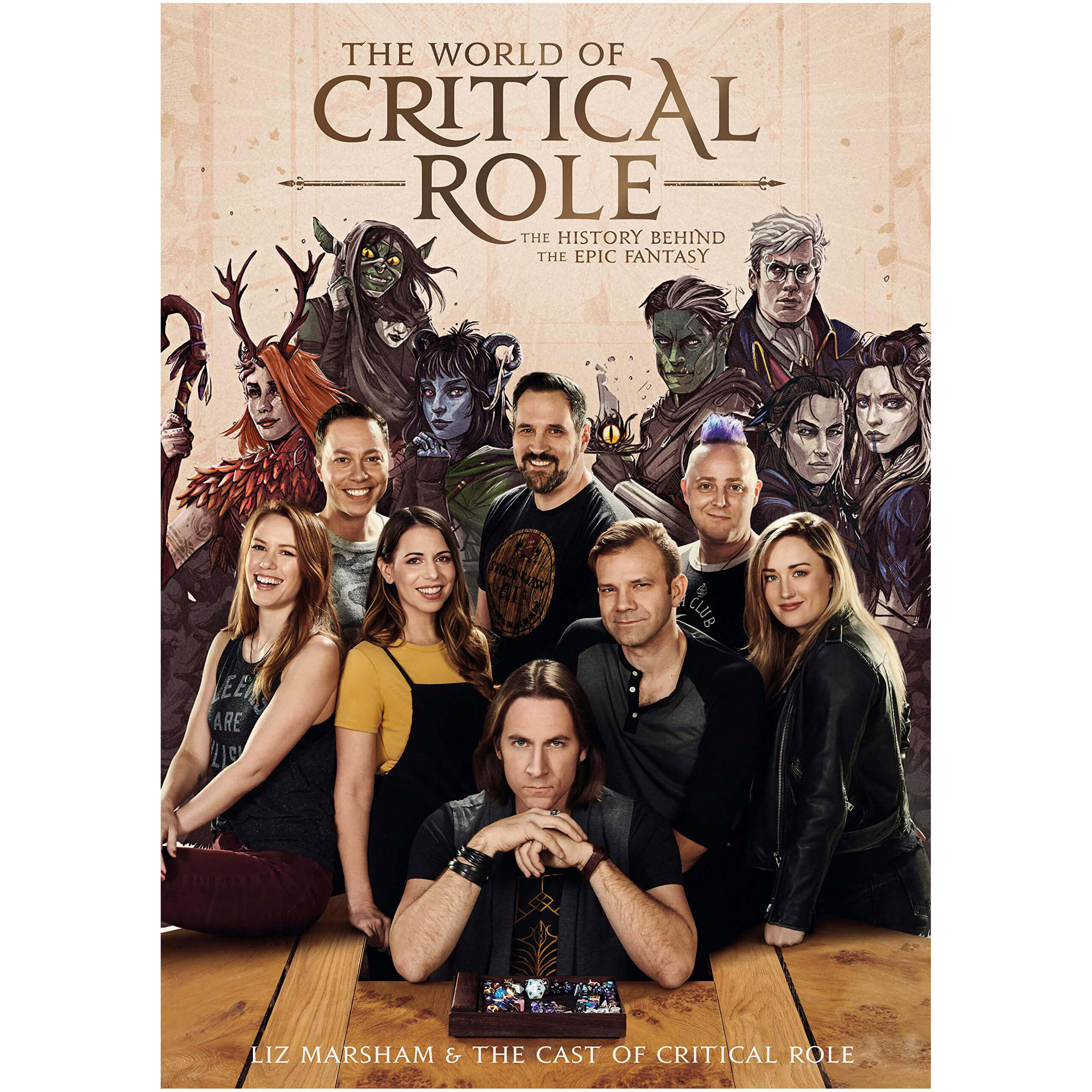 The World of Critical Role History Behind the Epic Fantasy Hardcover