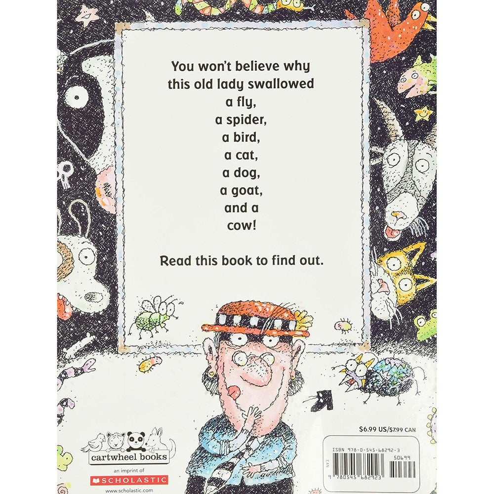 There Was an Old Lady Who Swallowed a Fly! (A Board Book)