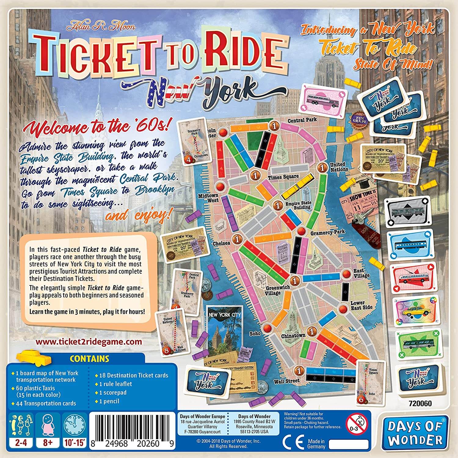 Ticket to Ride New York Game