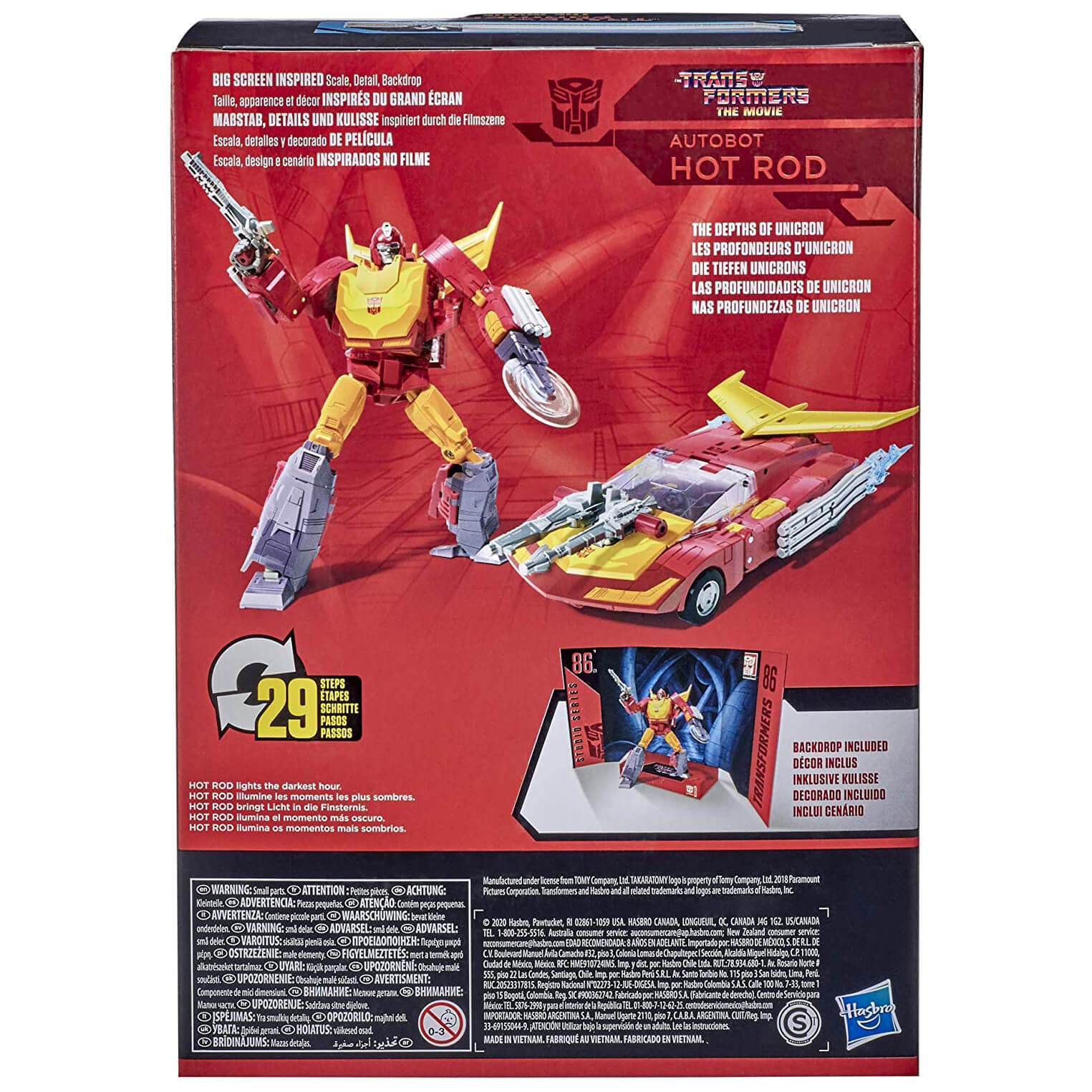 Transformers Studio Series Hot Rod Voyager Class Figure #86