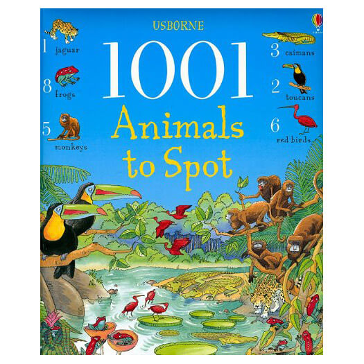 Usborne 1001 Animals to Spot (1001 Things to Spot)