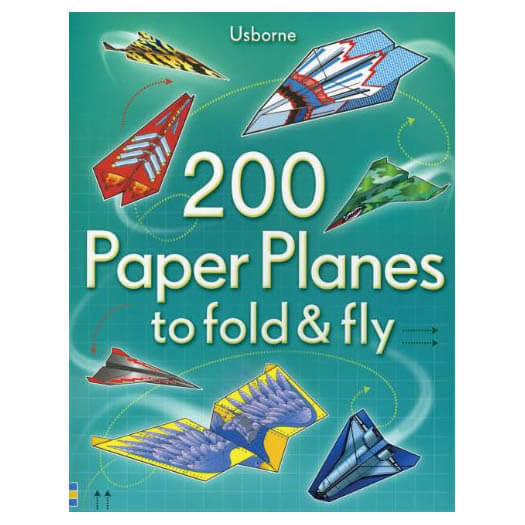 Usborne 200 Paper Planes to Fold & Fly (Tear-Off Papercraft Pads)