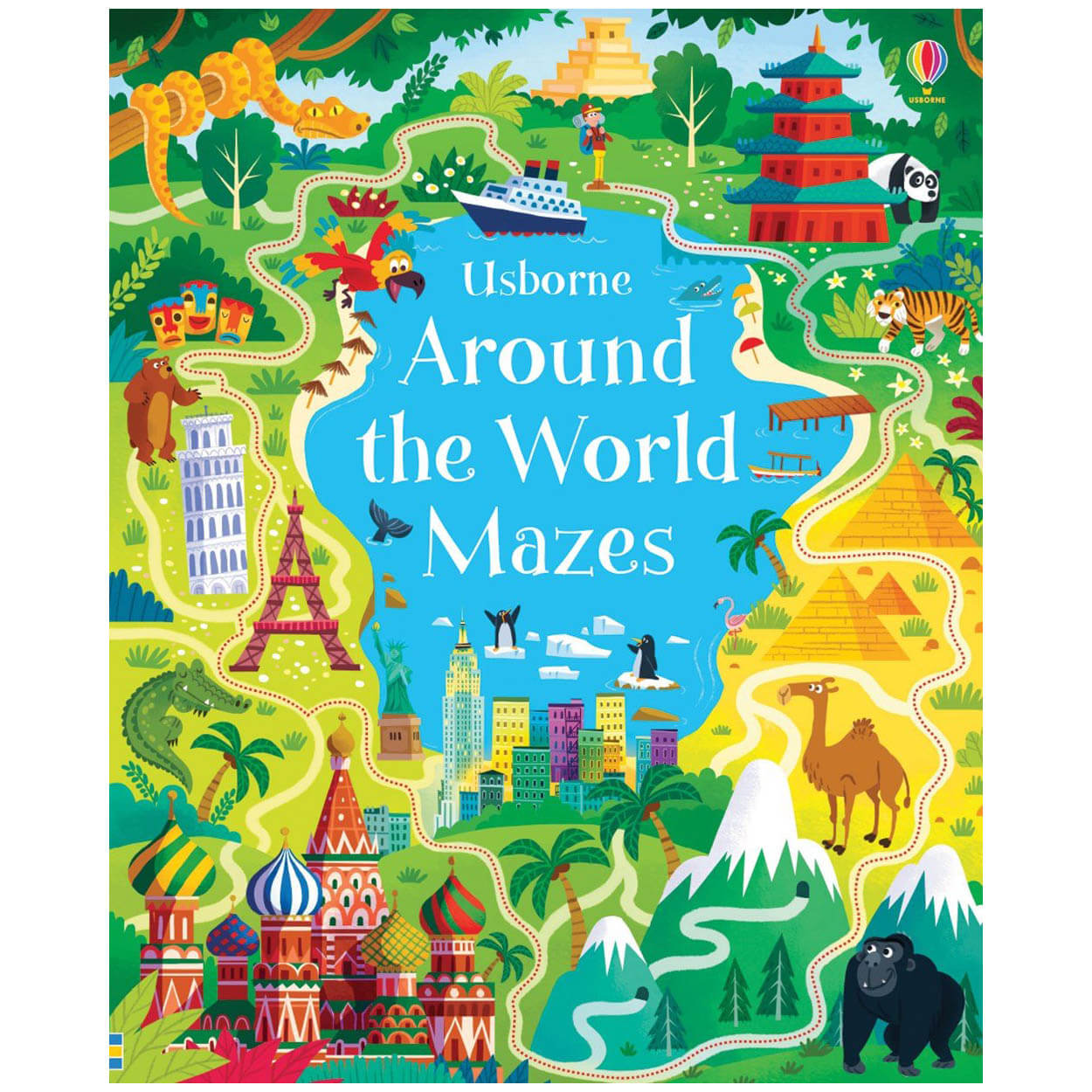 Usborne Around the World Mazes (Maze Books)