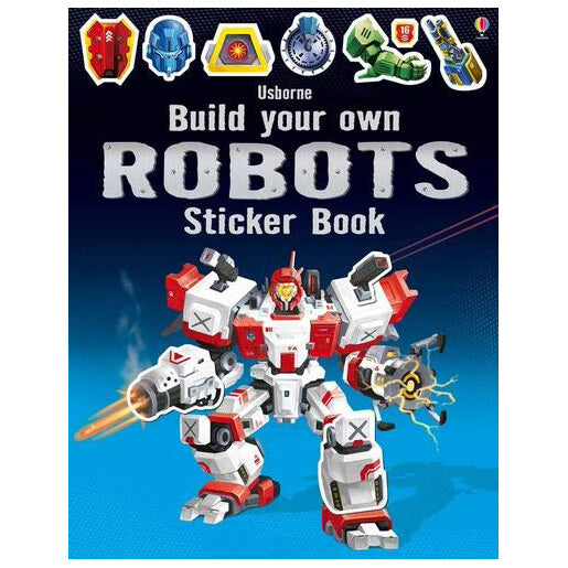 Usborne Build Your Own Robots Sticker Book